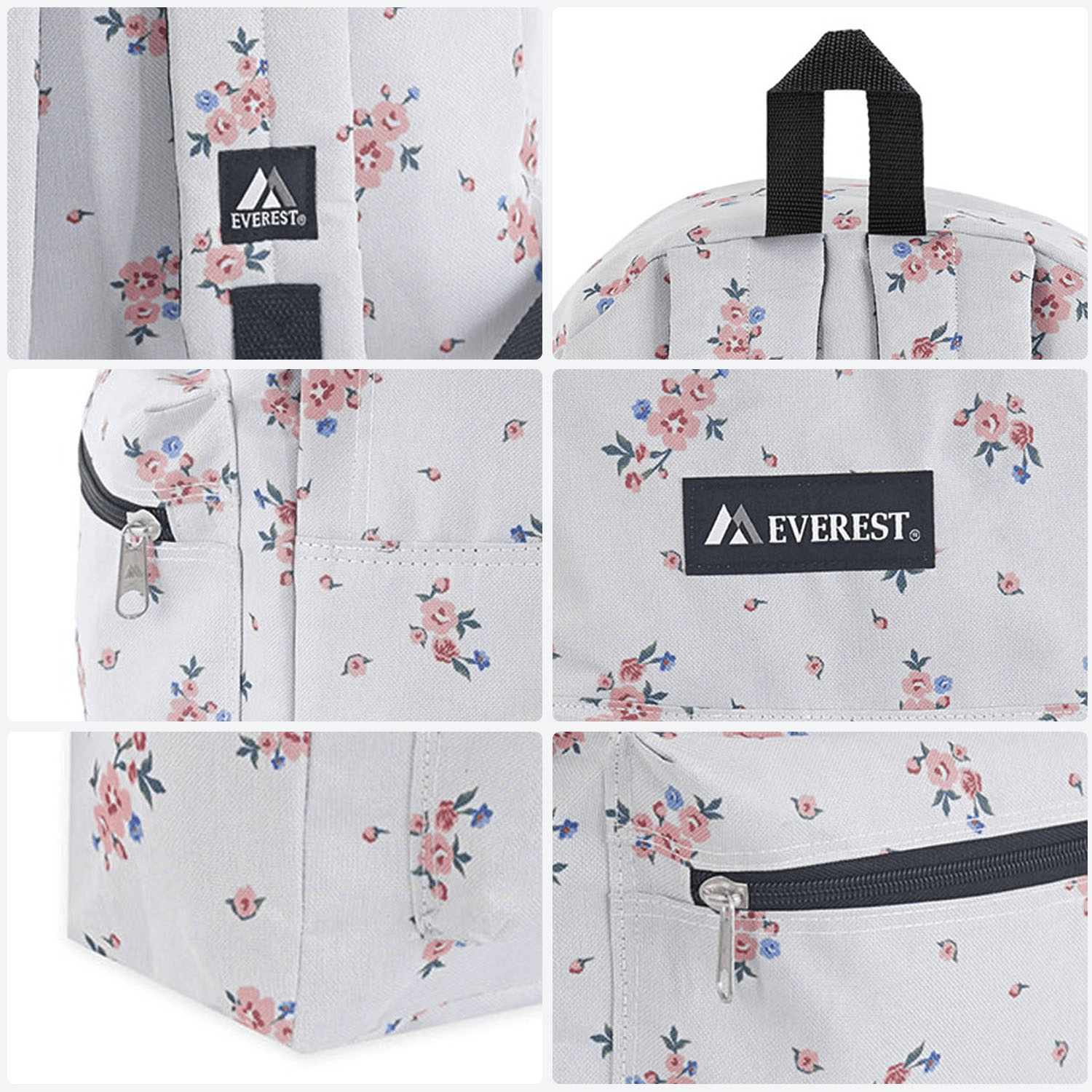 Mochila Everest Hombre Casual Blanco Caballero — imagen 3