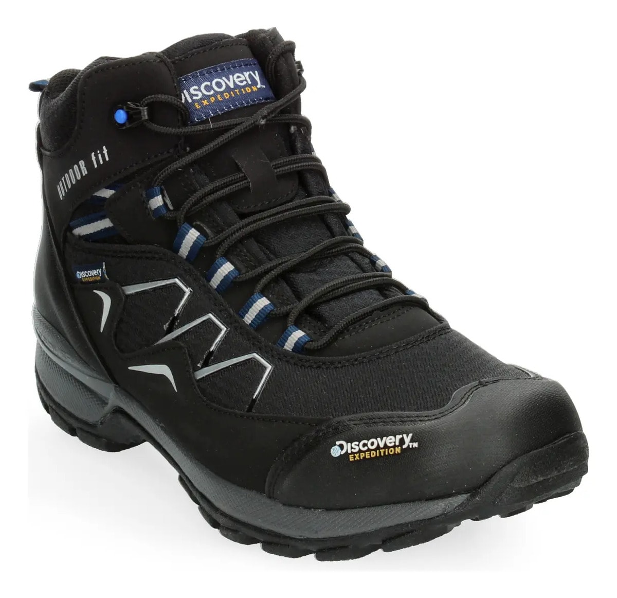 Bota Discovery Hombre Industrial Negro Caballero — imagen 13