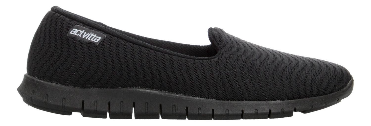 Tenis Actvitta Dama Casual Negro Mujer — imagen 1