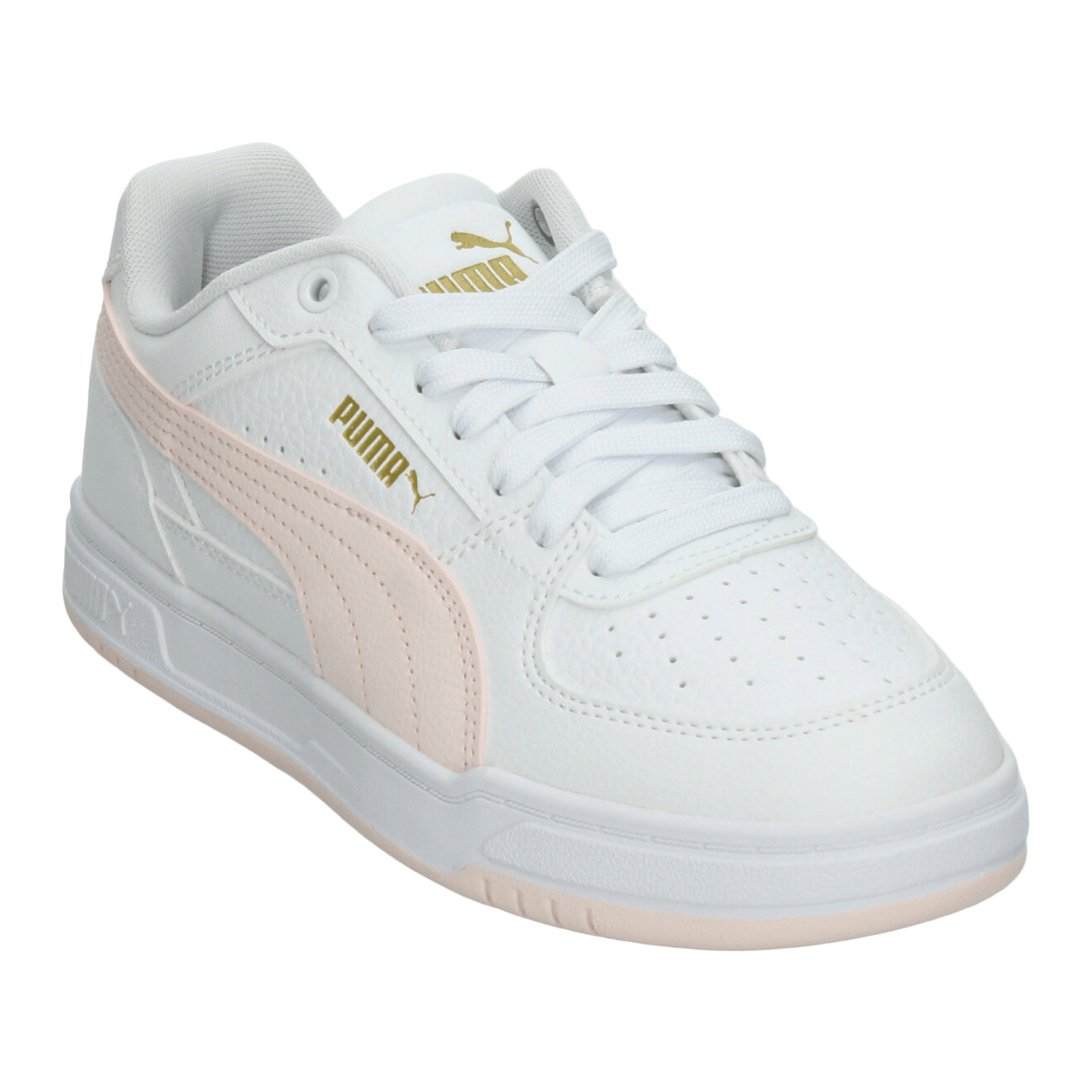 Tenis Puma Caven II Dama Escolar Cintas Casual Blanco Mujer — imagen 4