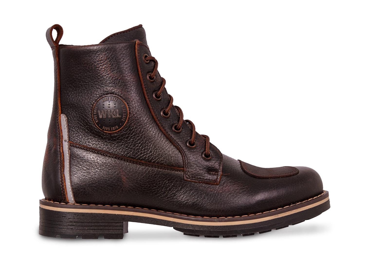 Bota Hombre Moto Biker Casual Workland 89500 Brush Miel — imagen 3