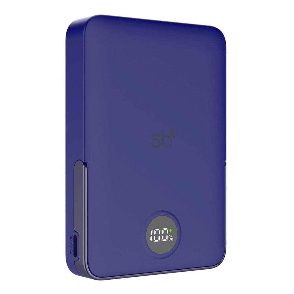 Batería Power Bank Portátil STF 10 000 mAh 20W Carga Magnética Azul — imagen 3