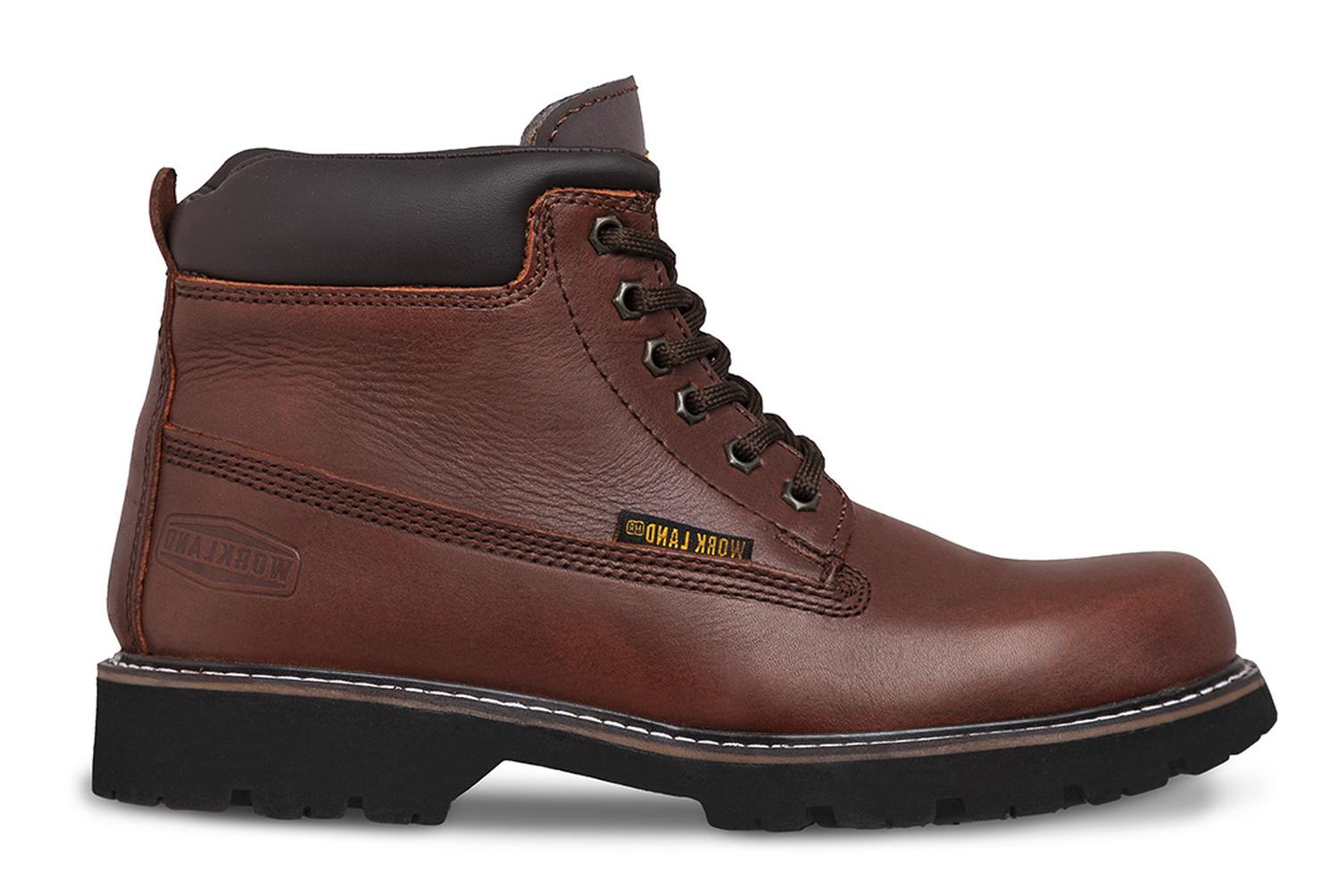 Bota industrial Hombre Casquillo Trabajo WORKLAND 71892 Café — imagen 2