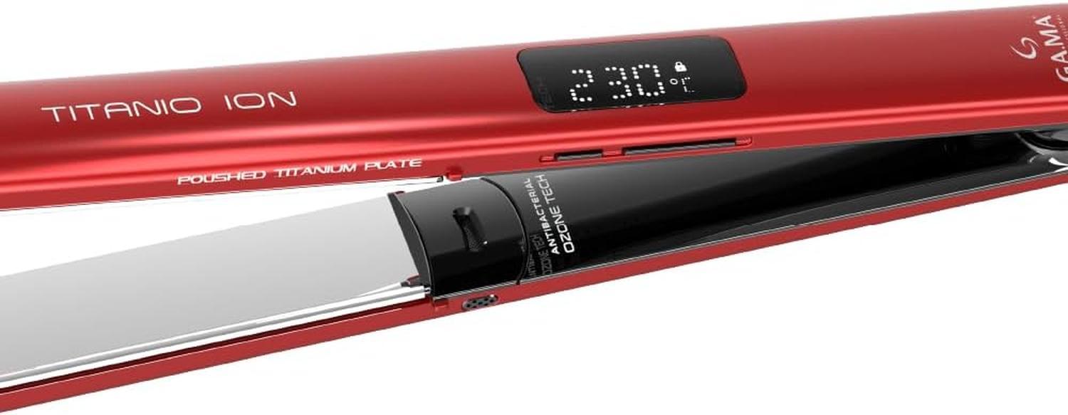 Combo Plancha Pelo CP14 Red + Cepillo Rotatorio Ion GAMA — imagen 3