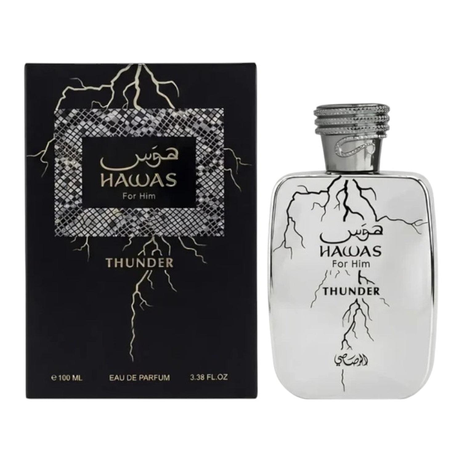 RASASI HAWAS FOR HIM THUNDER EDP 100 ML — imagen 3