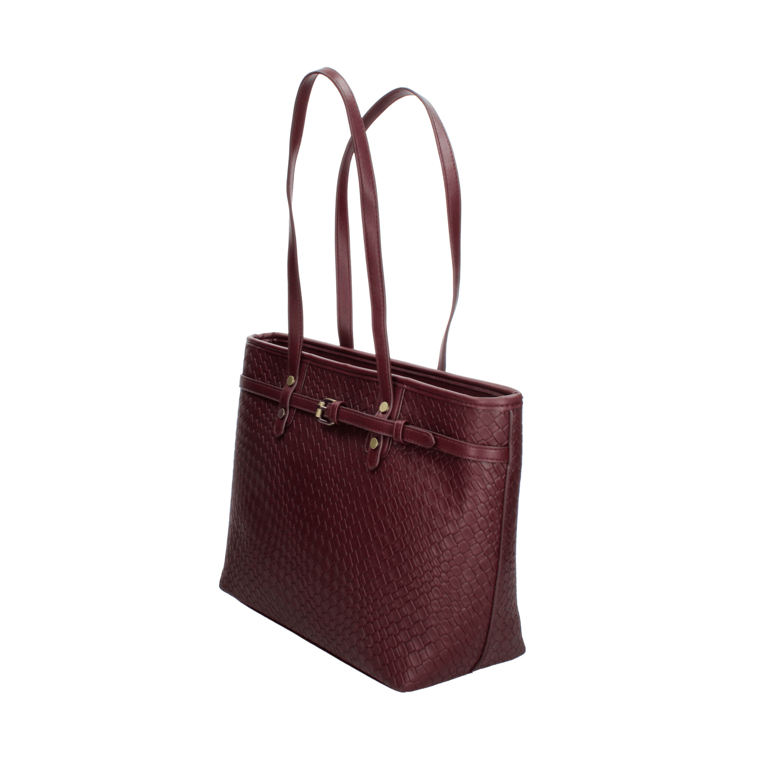 Bolsa Abisai Handbags Dama Vino Casual Para Mujer — imagen 6