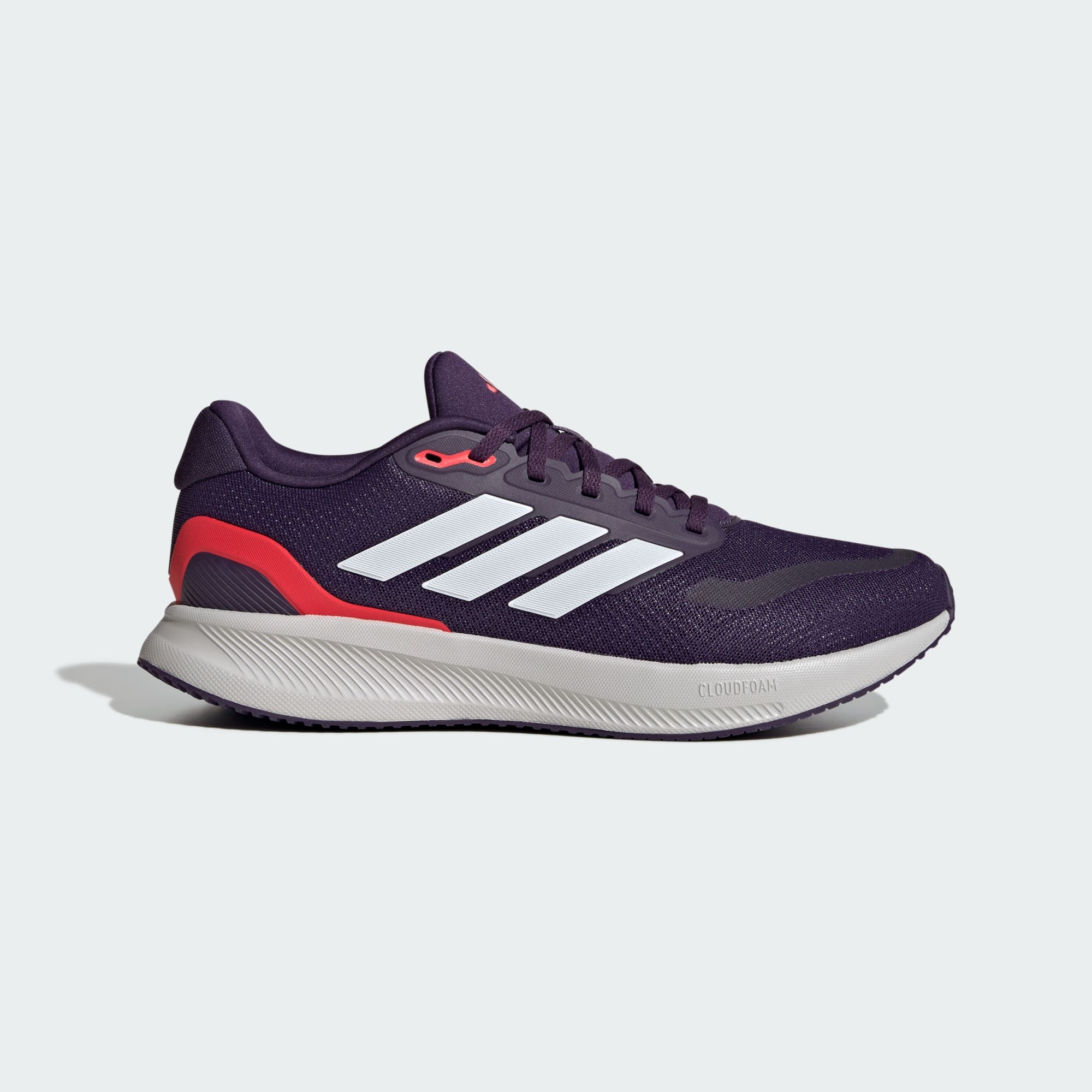 Tenis Adidas Runfalcon 5 Morado - Hombre — imagen 2
