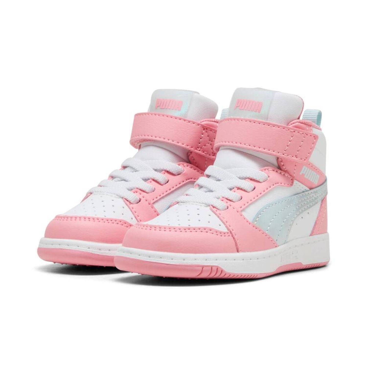 Tenis Puma Rebound V6 Mid Space Belle INF para Niñas Pequeñas 402769-01 — imagen 3
