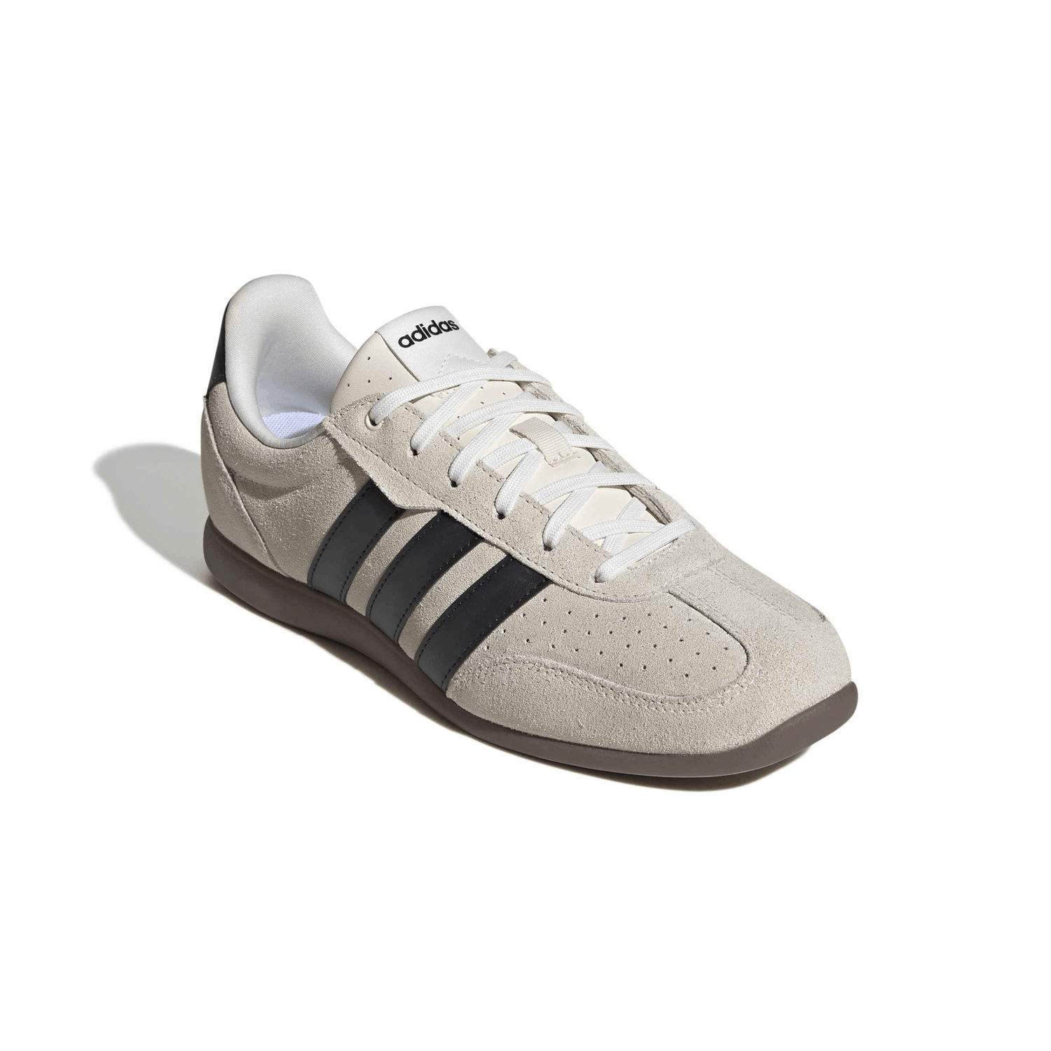 Tenis Adidas Barreda Lo Dama Beige Casual Cintas Mujer — imagen 4