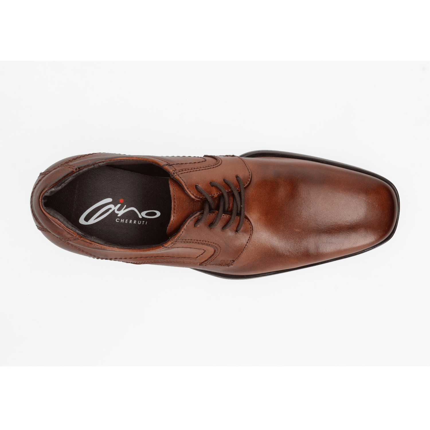 Zapato Hombre Gino cherruti Café Vestir Caballero — imagen 9