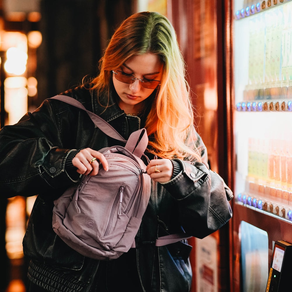 Mochila Crossbody para tablet Melys CoolCapital Hasta 10" Rosa — imagen 7