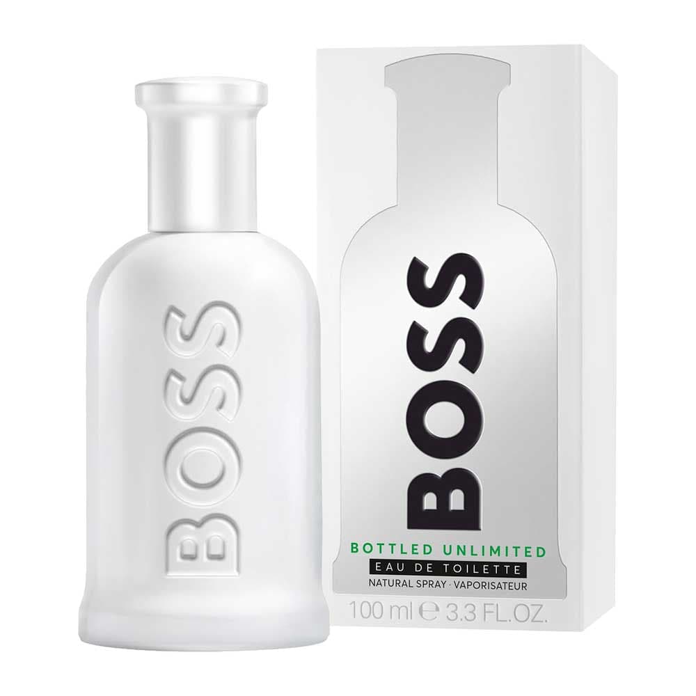 Perfume Boss Bottled Unlimited 100ml EDT Caballero Mag — imagen 2