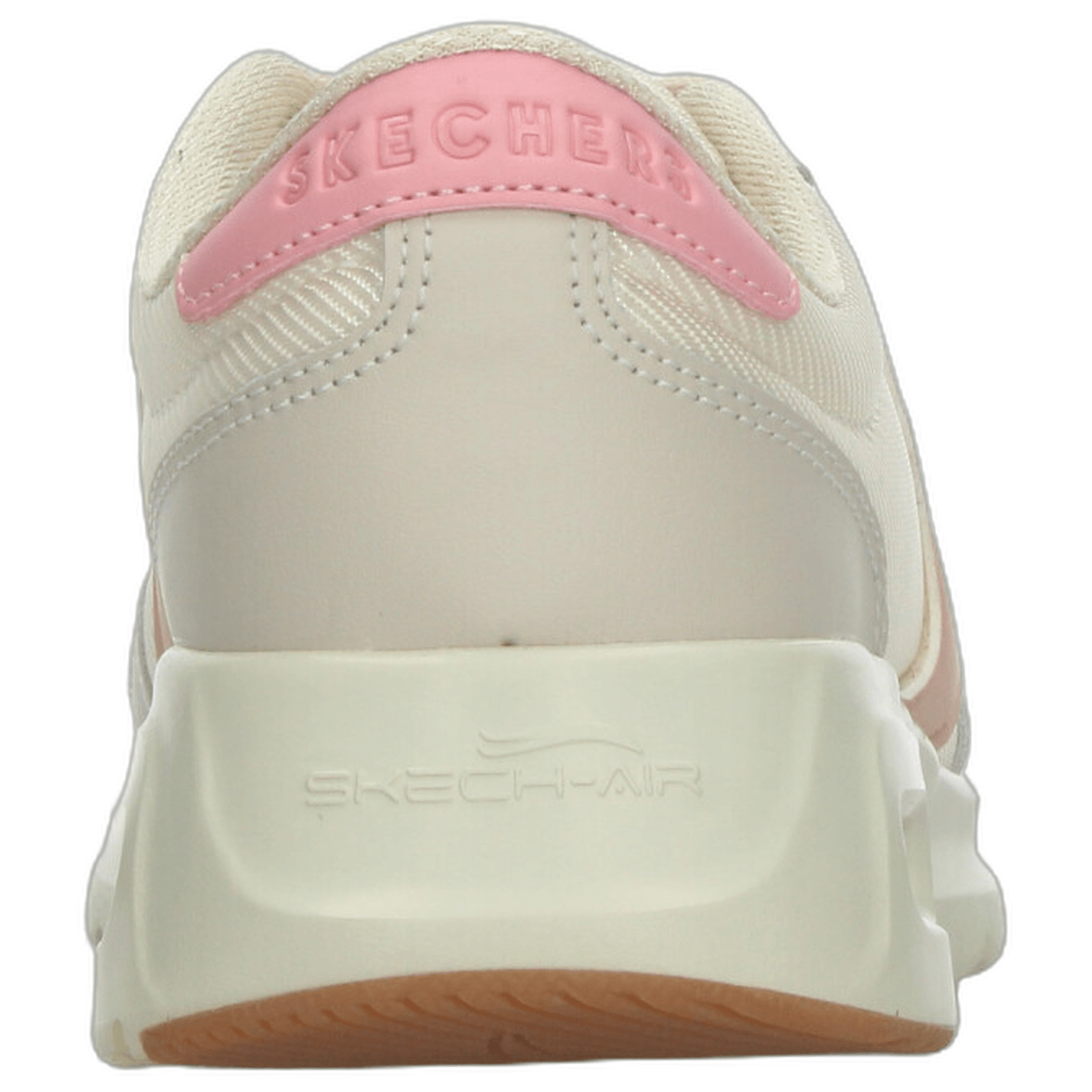 Tenis Dama Skechers Beige Casual Moderno Comodo Mujer — imagen 8