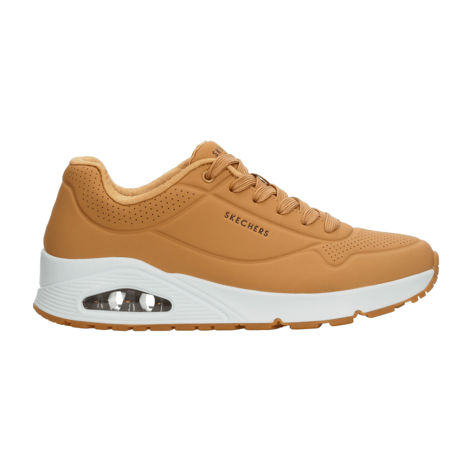 Tenis Skechers Hombre Casual Café Caballero — imagen 1
