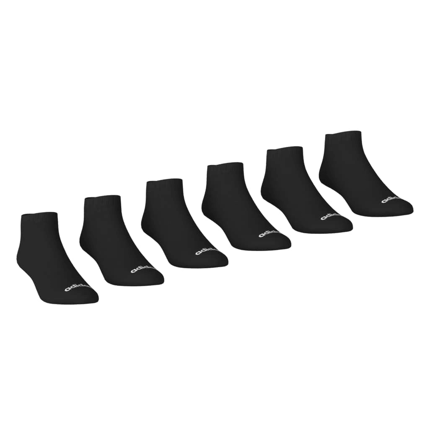 Calcetas Adidas Thin Linear Ballerina Negro 6 Pares Unisex — imagen 6