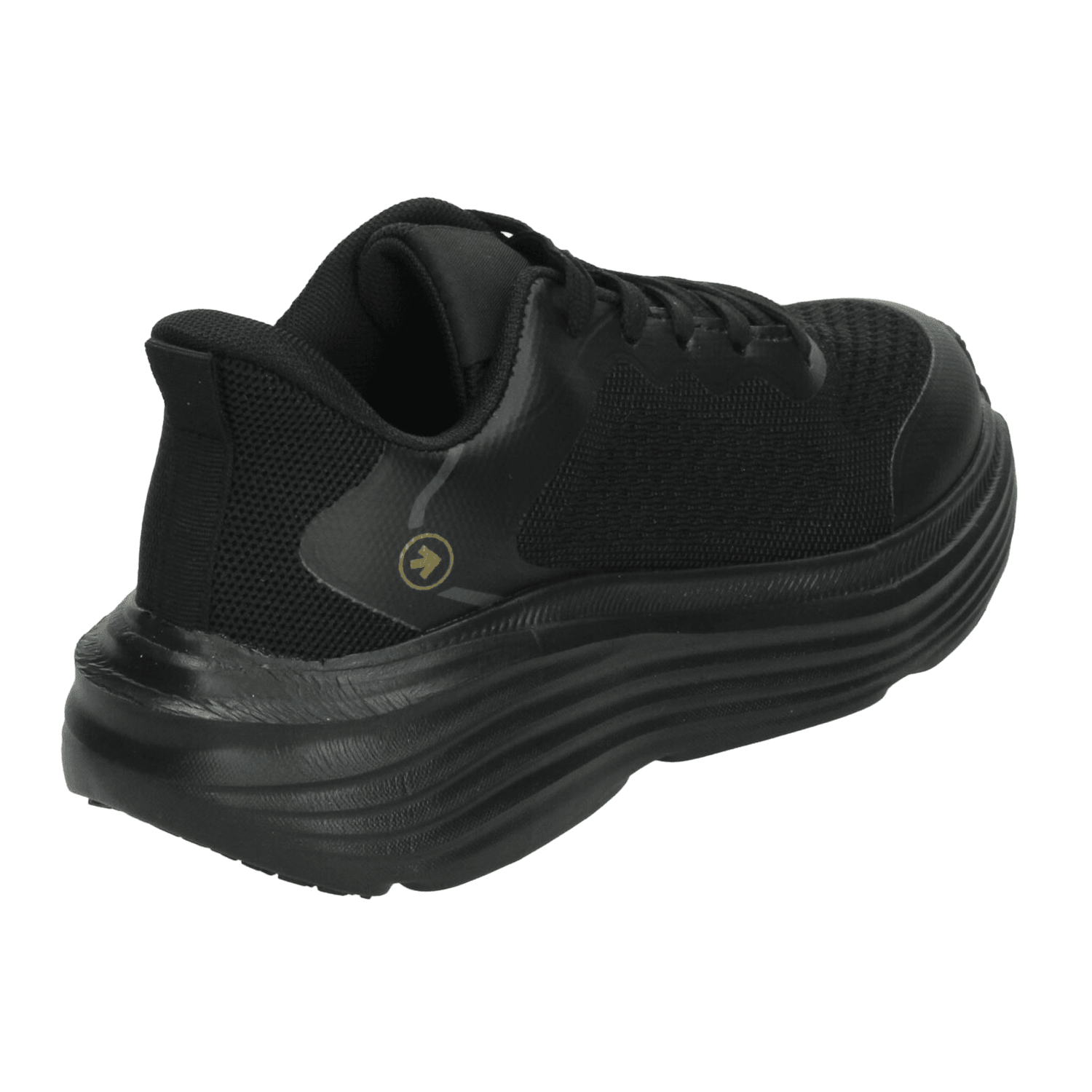 Tenis Berlin Dama Negro Deportivo Cintas Mujer — imagen 4