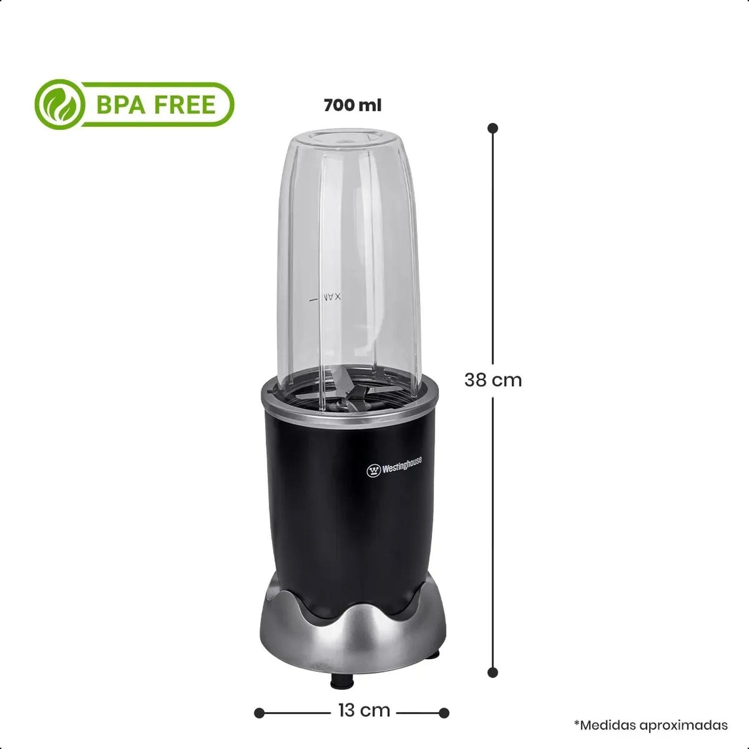 Licuadora Personal Nutriblender Westinghouse 600W — imagen 2