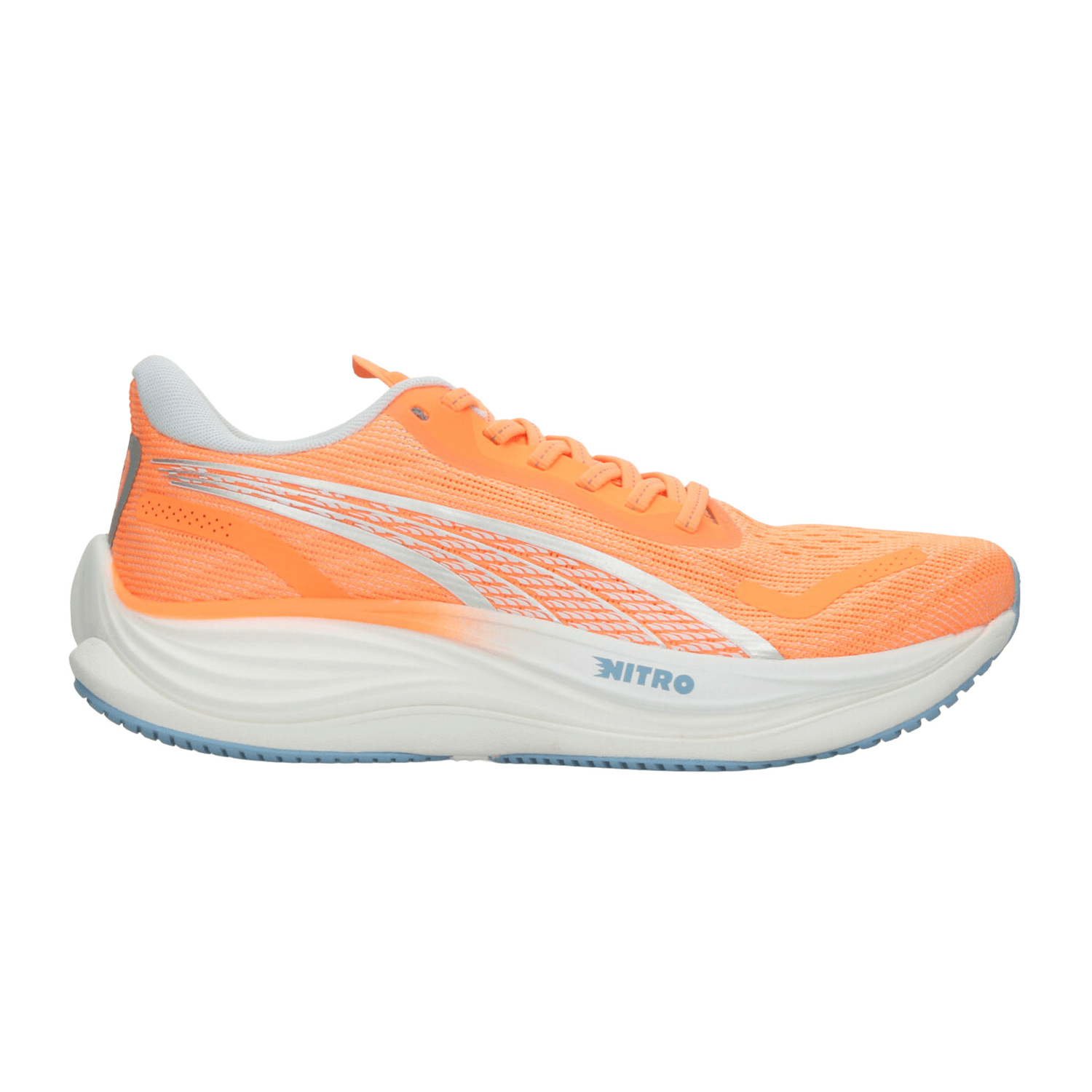Tenis Puma Velocity Nitro 3 Dama Naranja Running Para Mujer — imagen 2