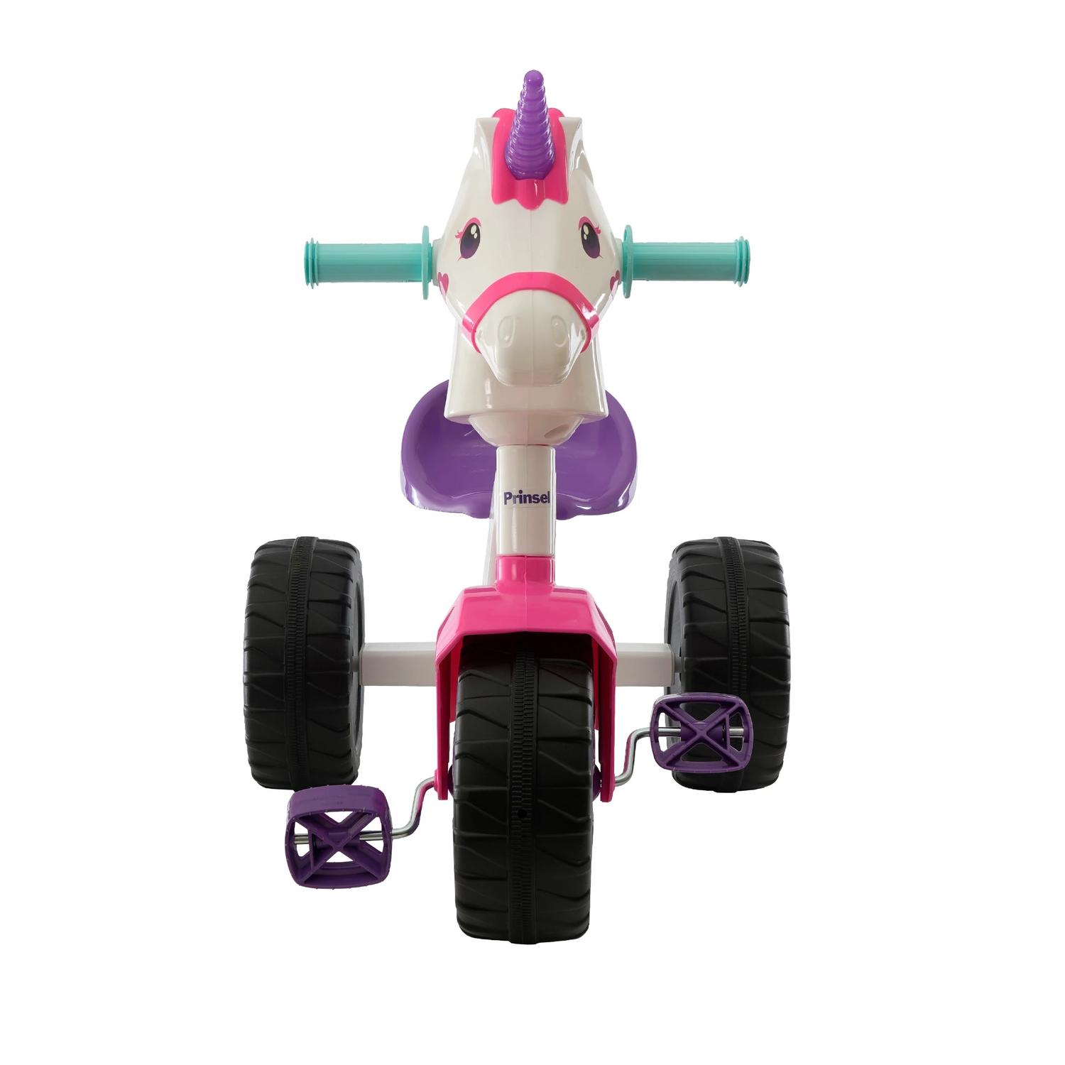 TRICICLO INFANTIL PRINSEL UNICORNIO LUZ SONIDO 1372 — imagen 2
