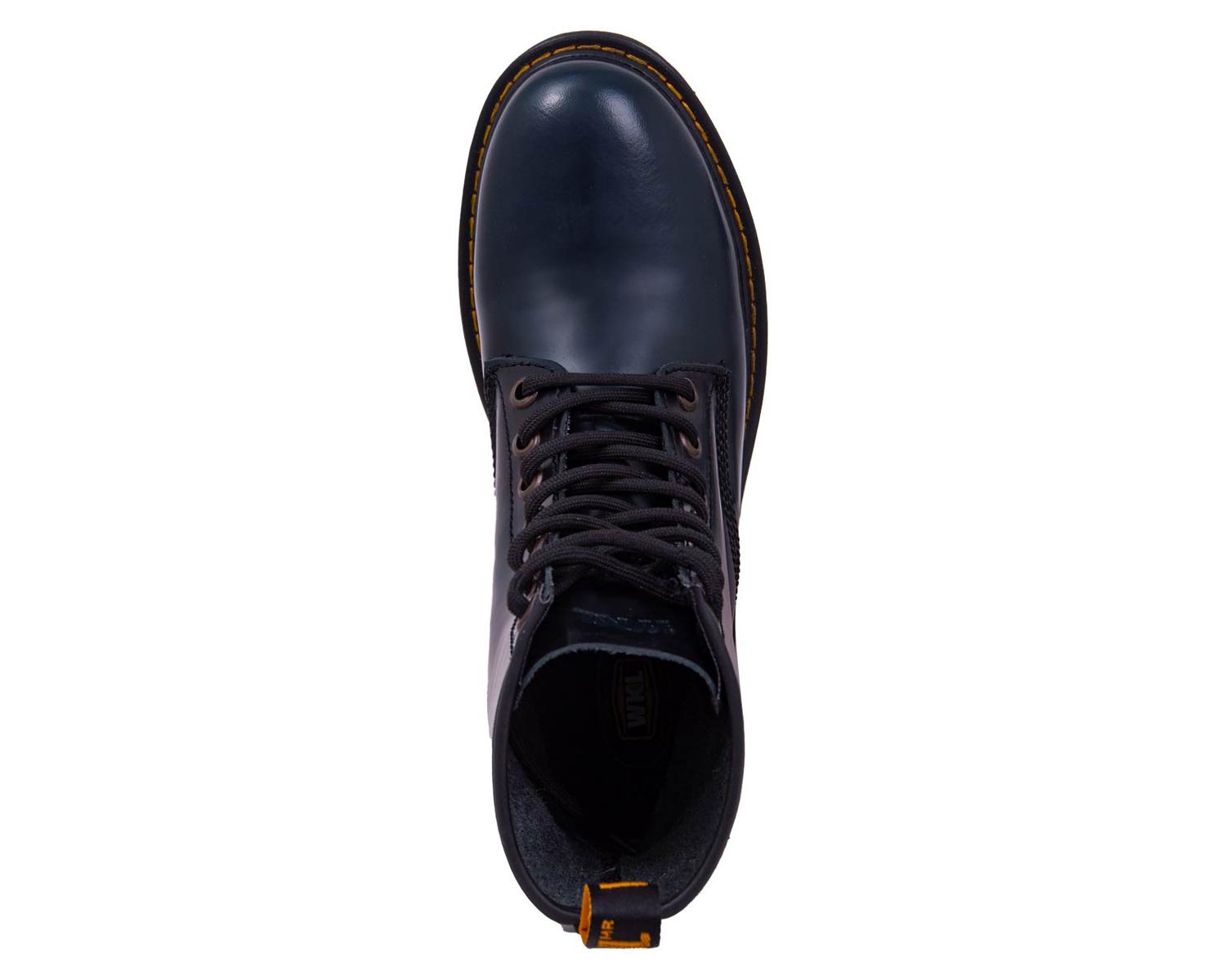 Bota Hombre Casual Botín de Piel Workland 71300 Marino — imagen 6