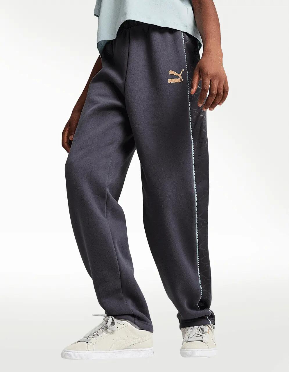Pants Puma Off Side Gris - Niña — imagen 2