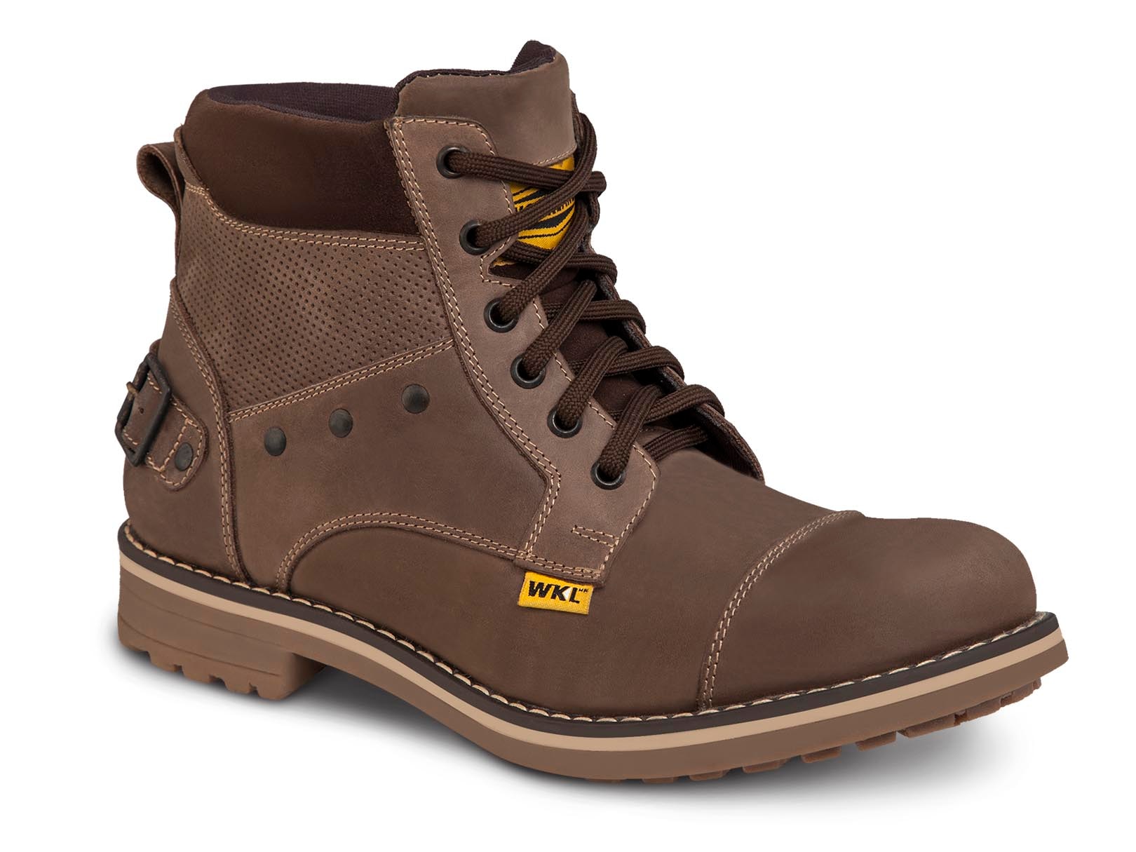 Bota hombre casual vaquera caballero Workland 89713 café — imagen 6