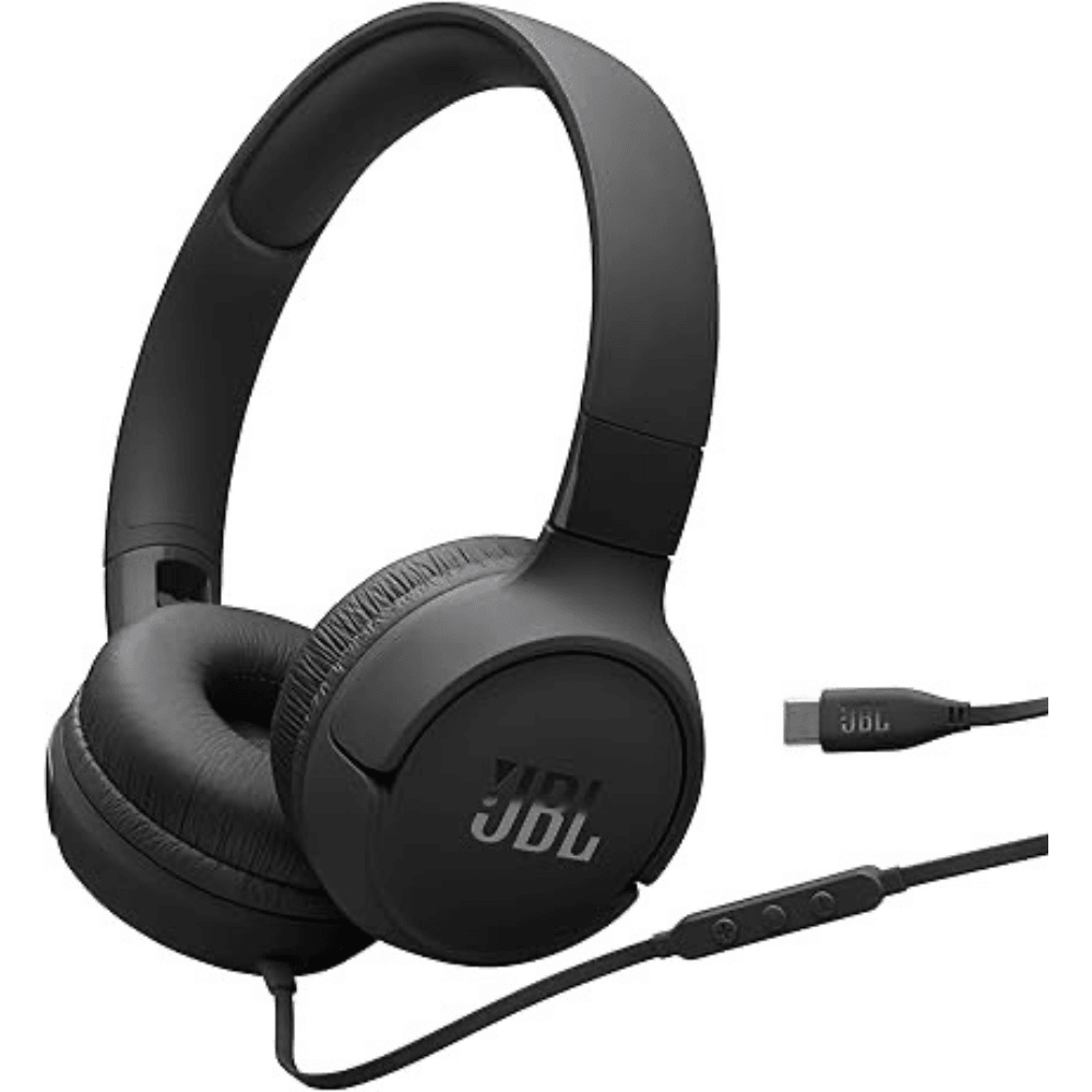 Audifonos Alámbricos JBL Tune 520C USB-C -Negro — imagen 2