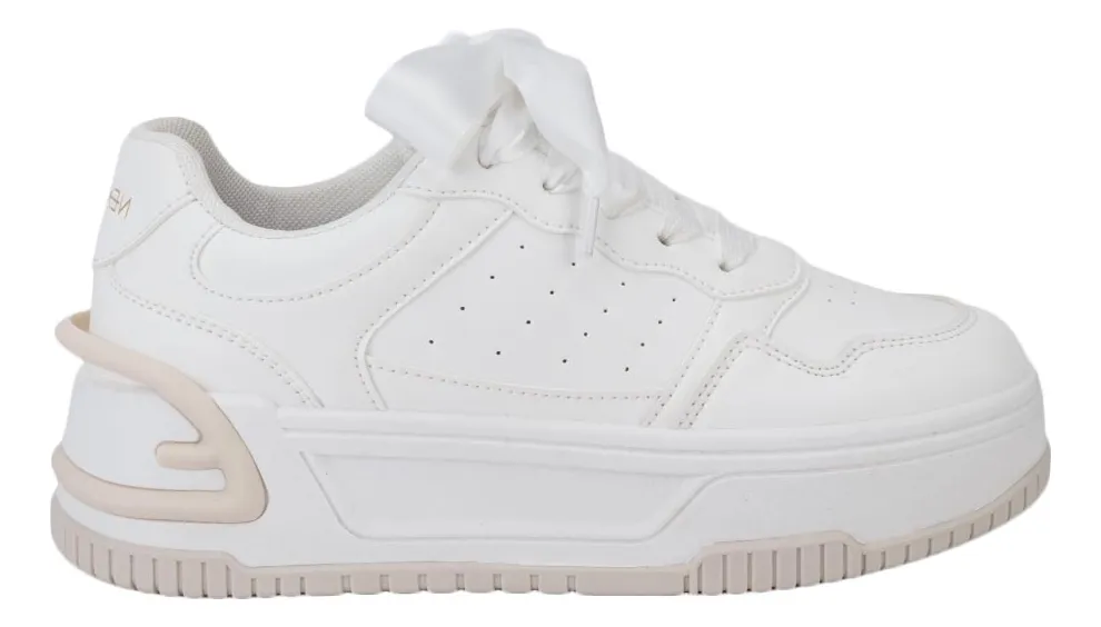 Tenis Next & Co Dama Plataforma Basico Liston 1251006 — imagen 18