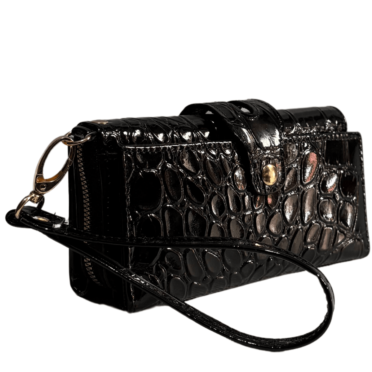 Cartera Piel Charol Original Billetera Grande Mujer Viviana — imagen 5