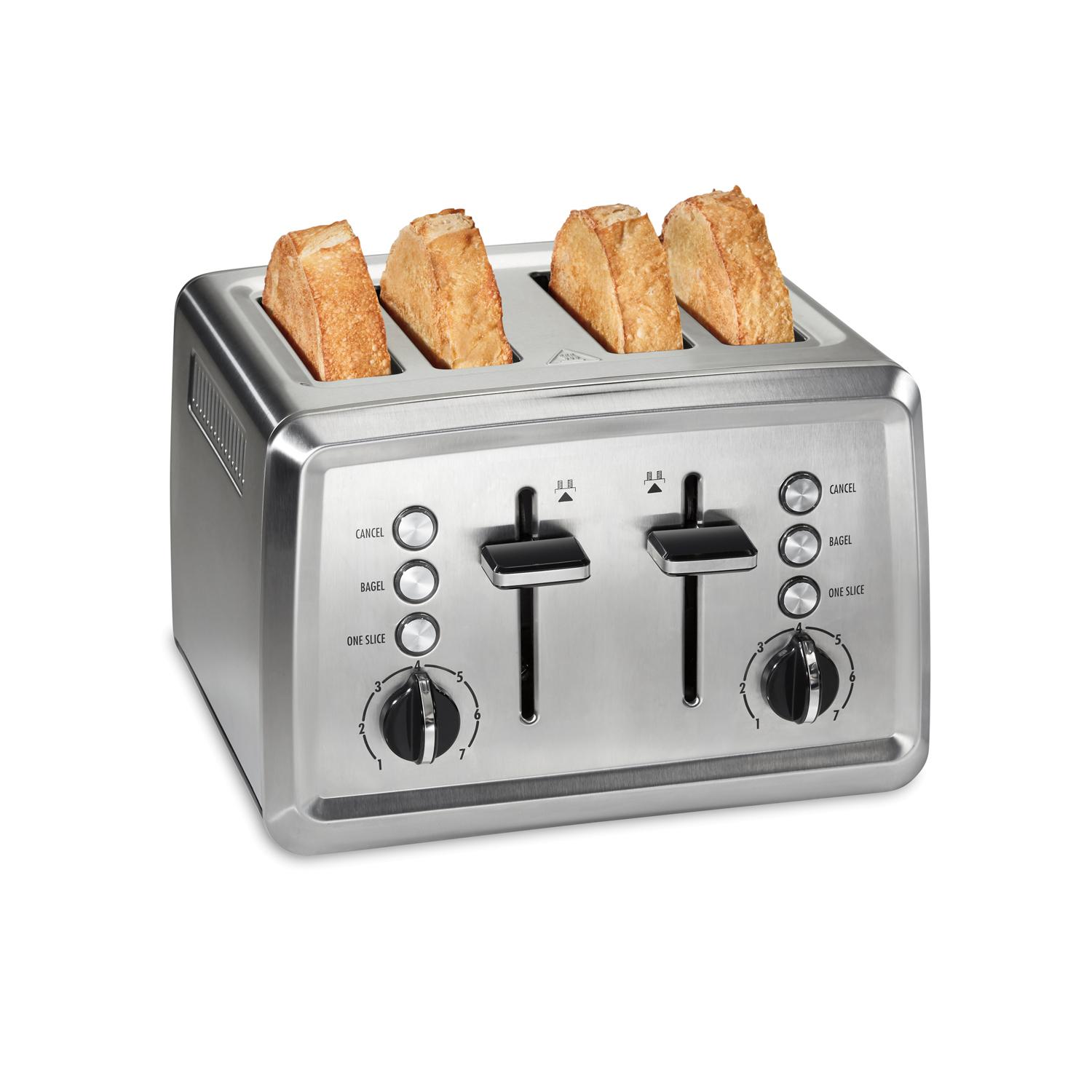 Tostador de Pan y Bagel Hamilton Beach 24798 4 Rebanadas — imagen 1