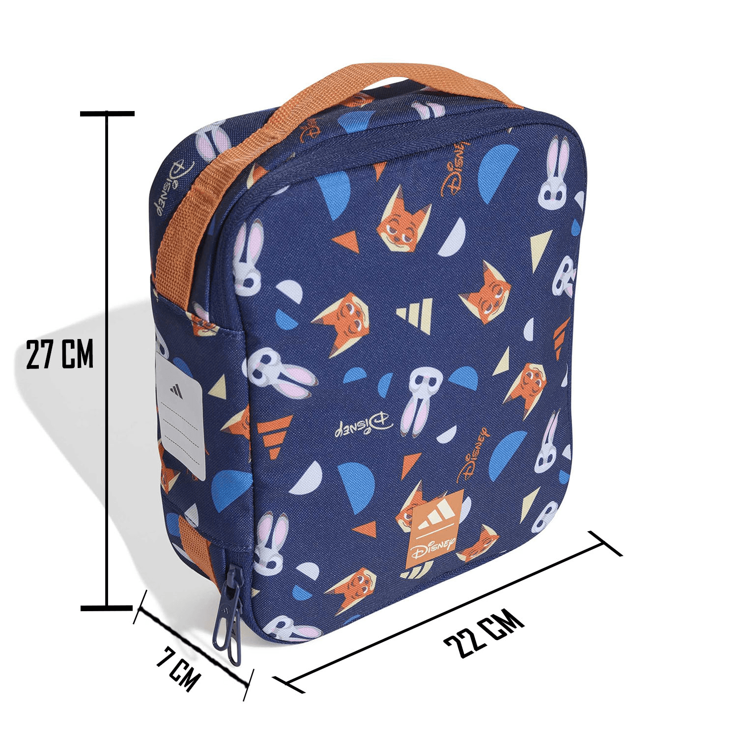 Lonchera Niño Adidas Zootopia Azul Escolar — imagen 7
