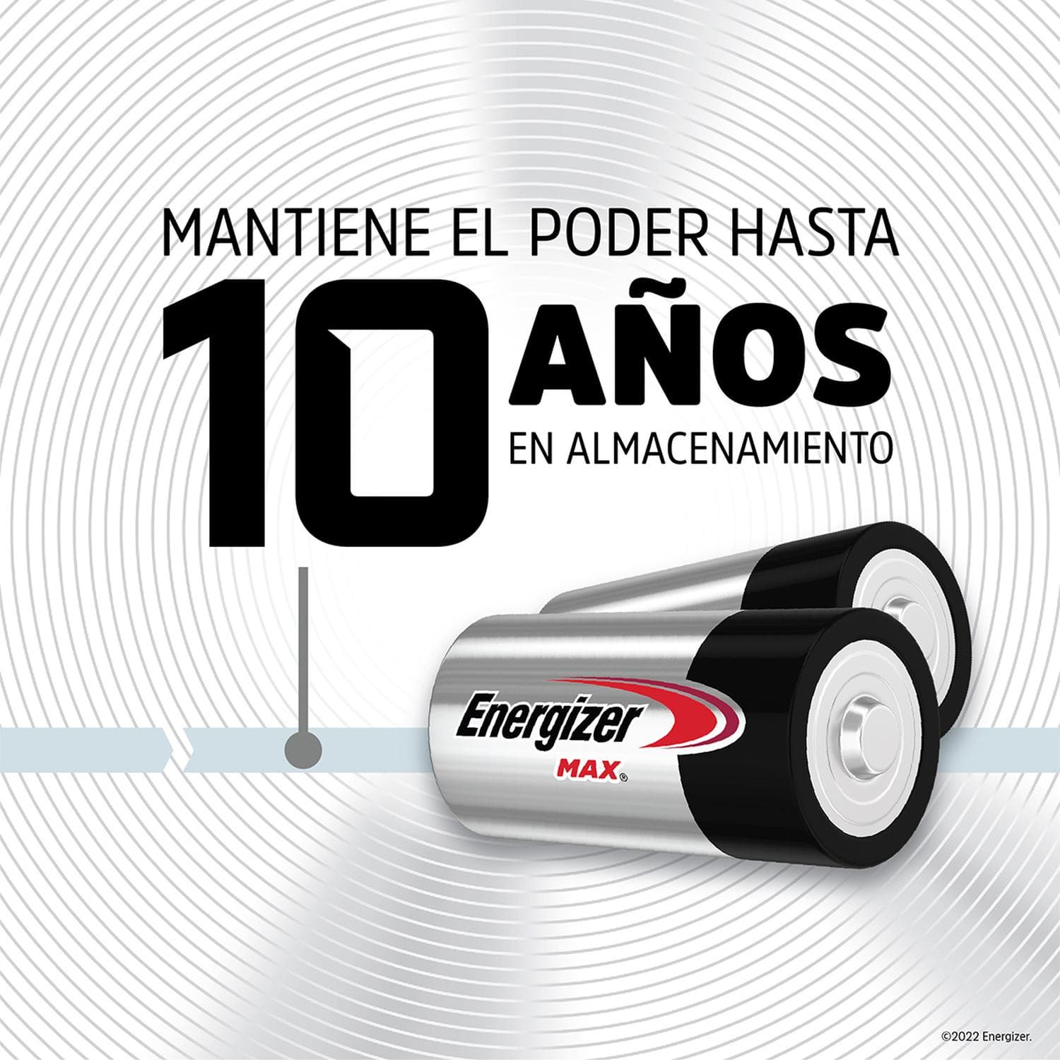 Pila Energizer Max Alcalina C Con 2 E93 Gorda Chica — imagen 5