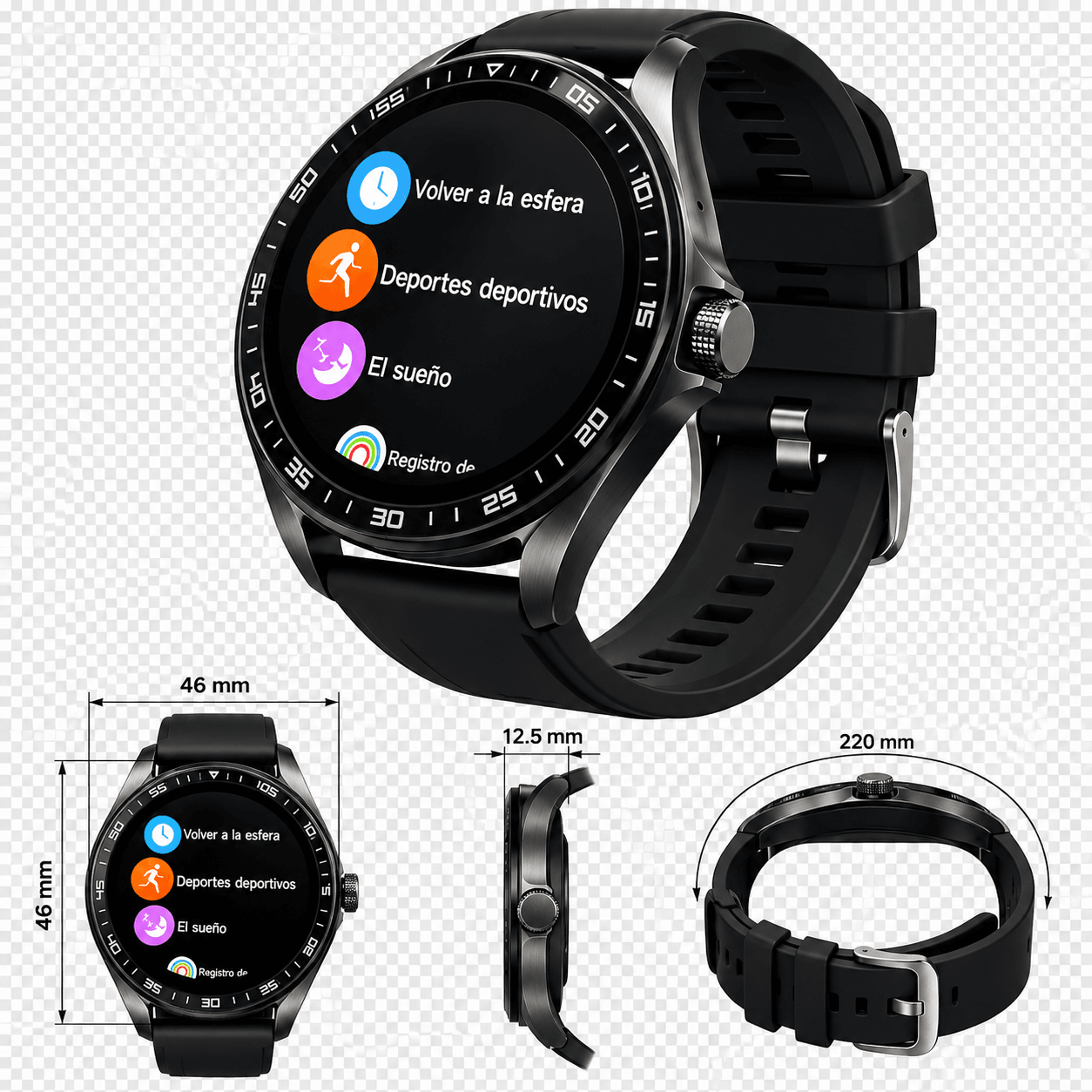 Smartwatch 2 en 1 con Audífonos Bluetooth Integrados — imagen 10