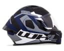 Casco WKL Motocicleta Dot Abatible CH-103 VERTEX AZUL