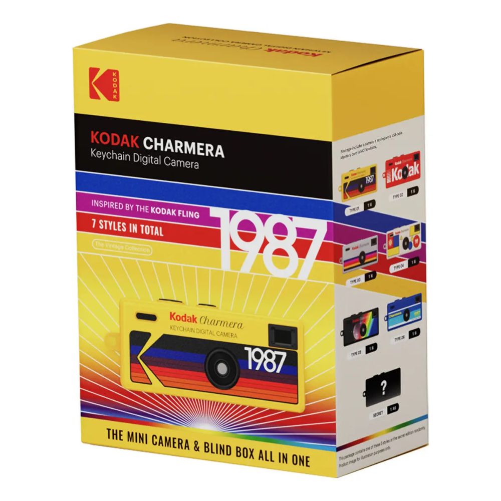 Camara Fotografica Kodak Charmera Digital de Llavero - Caja Sorpresa — imagen 2