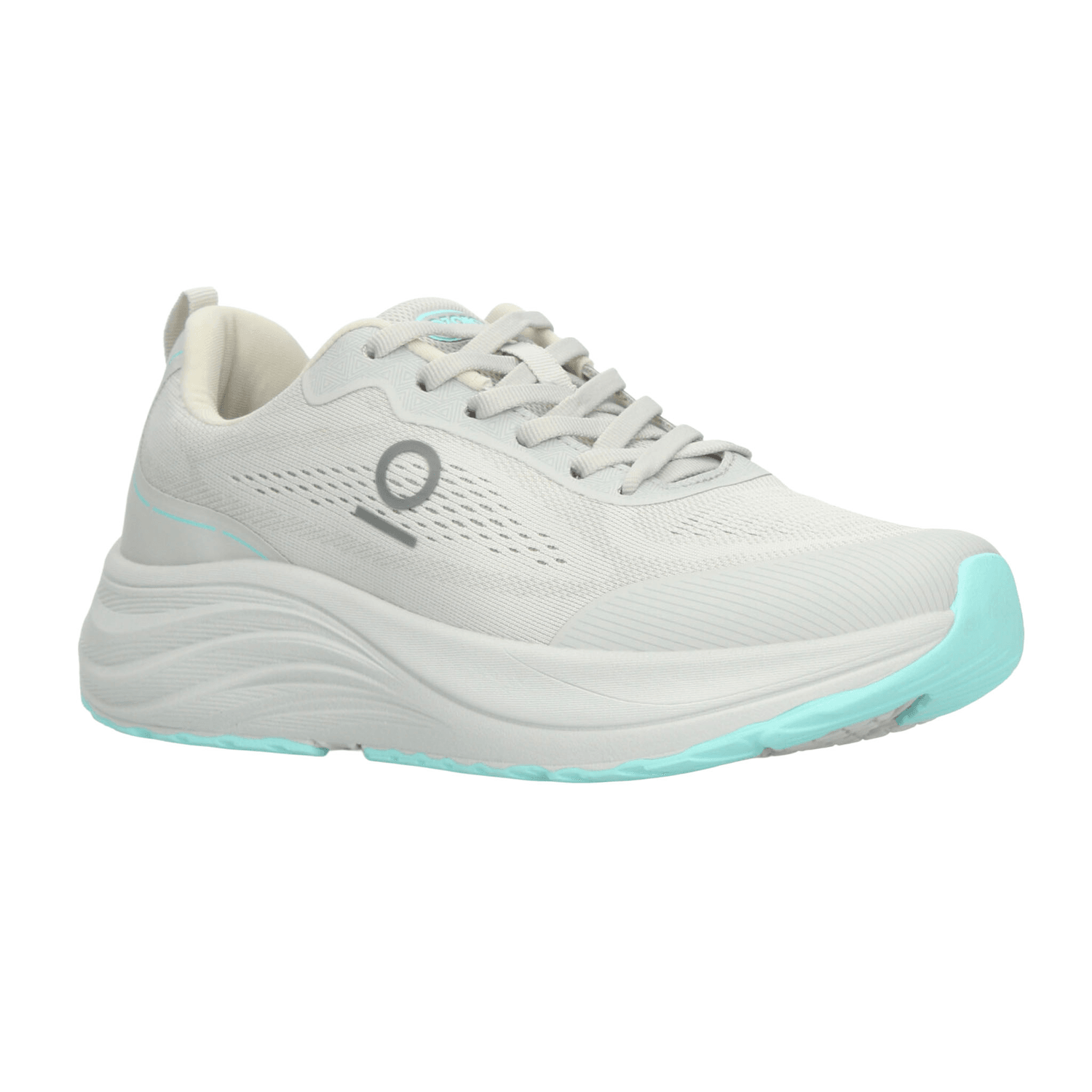 Tenis Ozono Dama Deportivo Running Cintas Gris Mujer — imagen 2