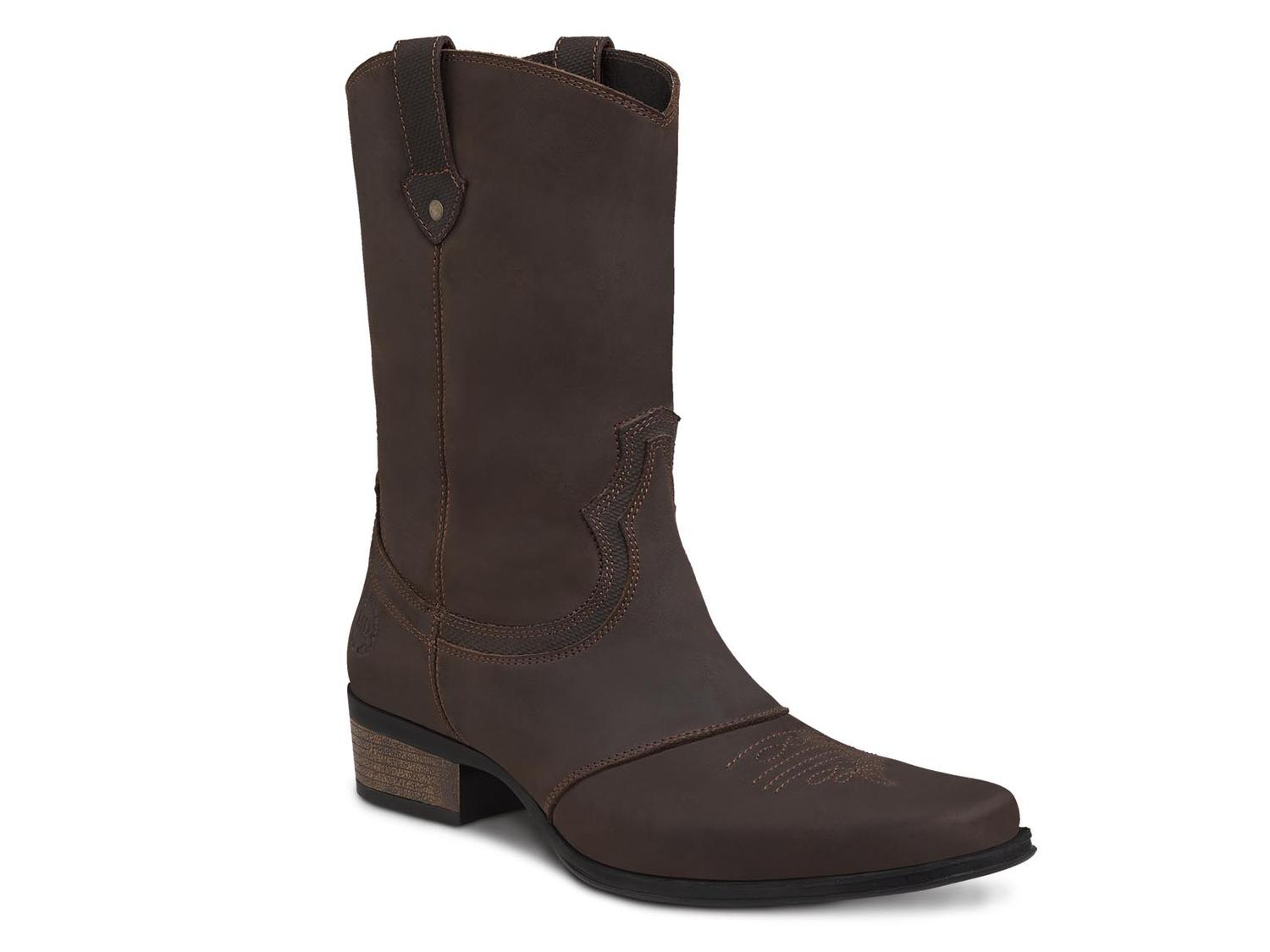Bota Vaquera Hombre Larga Caballero Urban Cowboy 40710 café — imagen 1