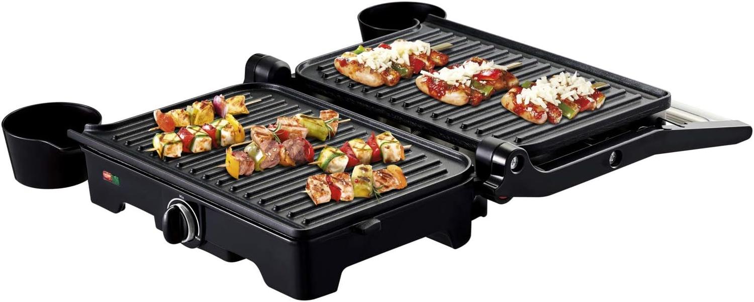 PARRILLA PANINI T-FAL SW3332DMX ANTIADHERENTEACERO INOX — imagen 5