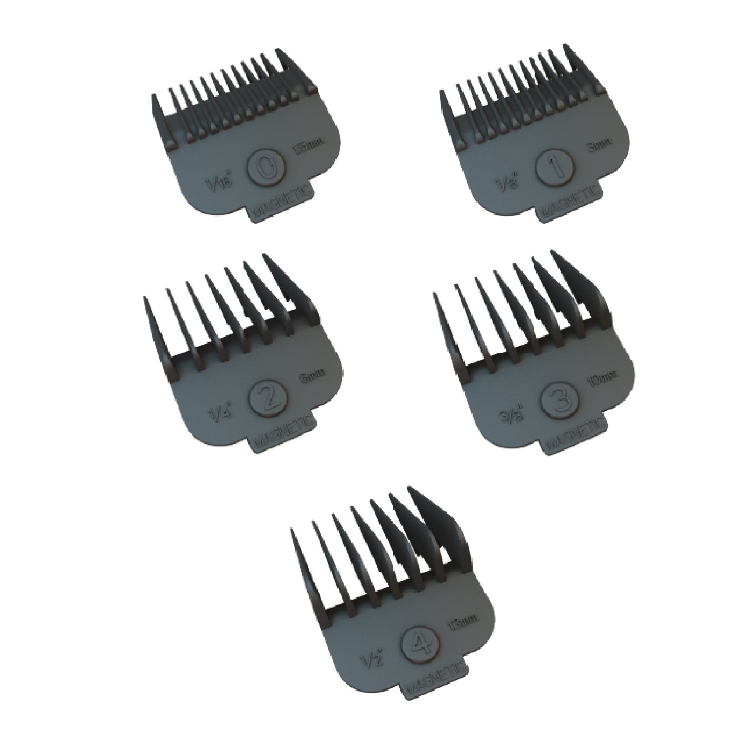 Maquina de Corte Cabello Barba Inalámbrica Uso Profesional Peines Guia de Aumento Timco HC80M — imagen 6