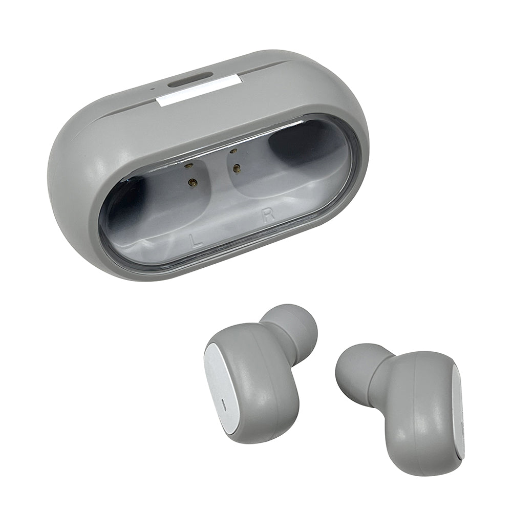Audífonos Inalámbricos Tws Dux T2GO 3hrs Uso Micrófono Gris — imagen 4