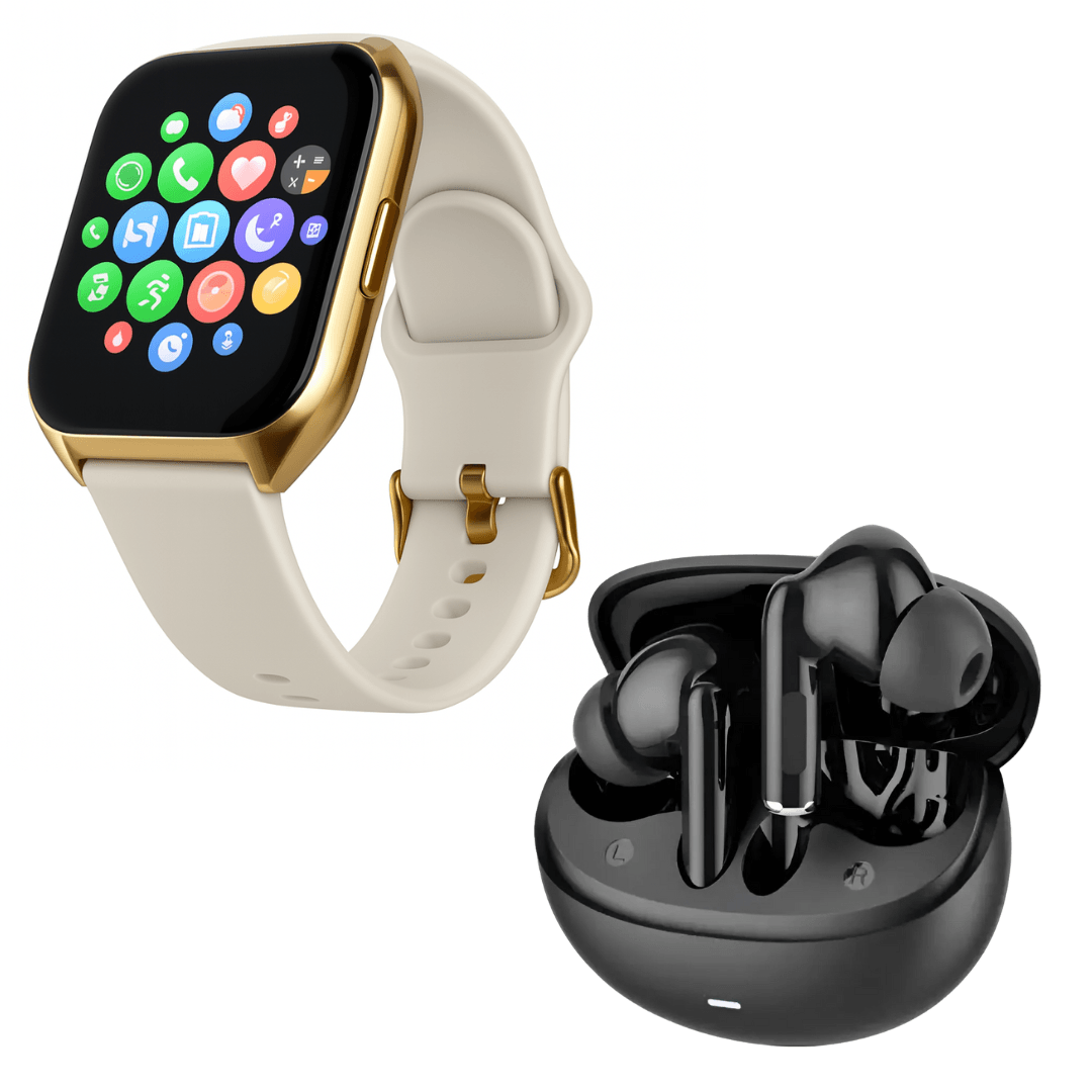 Smartwatch Filwans GTS Mini + Audífonos Inalámbricos G-TIDE L42 Doble Conectividad y Sonido Premium — imagen 3
