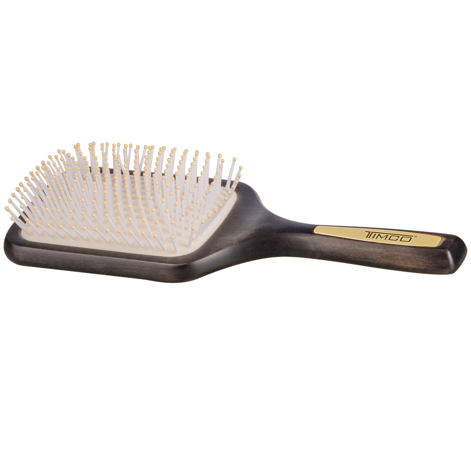 Cepillo de Cabello Acolchado Tipo Puercoespin Paleta Mango de Madera Timco CWB1005 — imagen 3