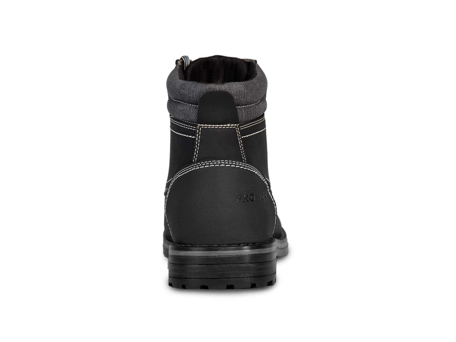 Bota hombre botin biker vaquera casual WORKLAND 89727 Negro — imagen 5