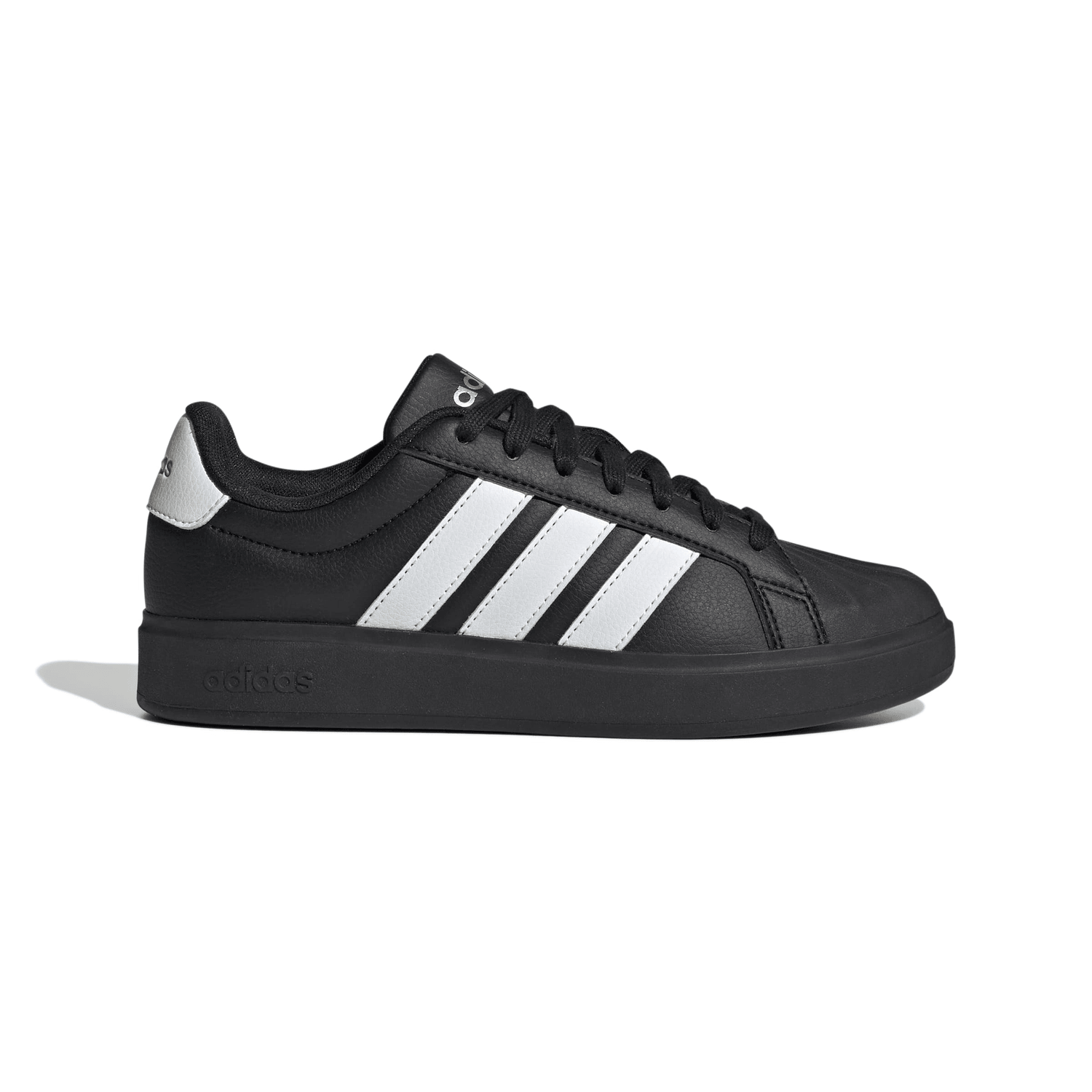 Tenis Adidas Streettalk Dama Negro Casual Cómodo Cinta Mujer — imagen 2