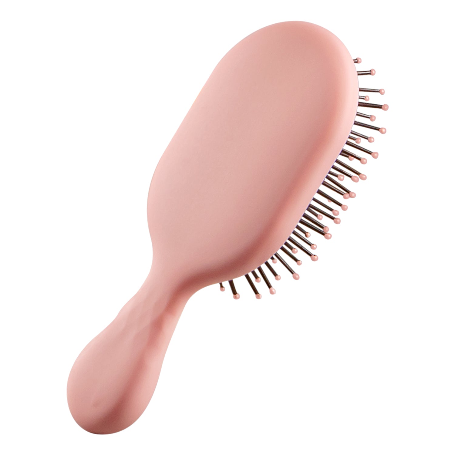Cepillo Mini de Cabello Desenredante con Espejo tipo Paleta Cojin Removible Timco C6128 — imagen 5