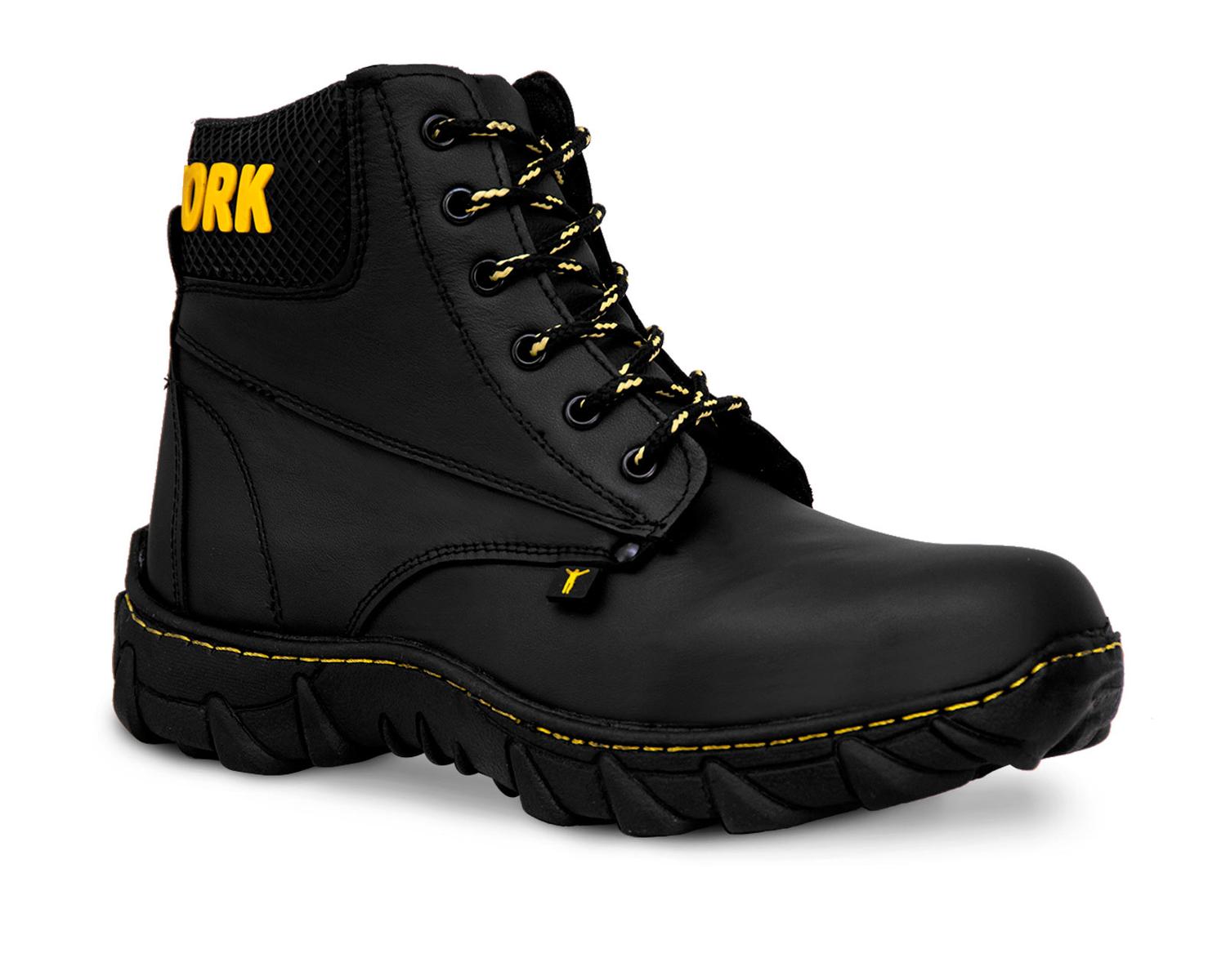 Botas industriales tacticas hombre trabajo botin Piel P03 — imagen 1