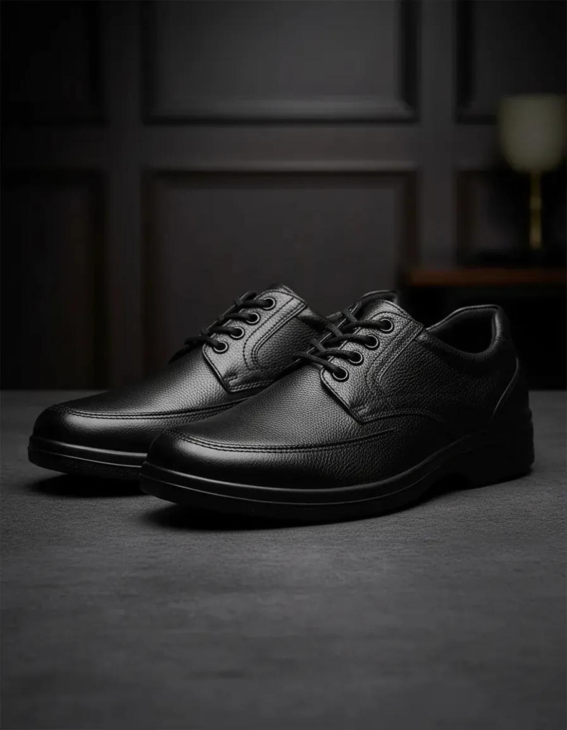 Zapato Flexi Marcel 91607 Derby Negro Liso 27 Mx — imagen 5