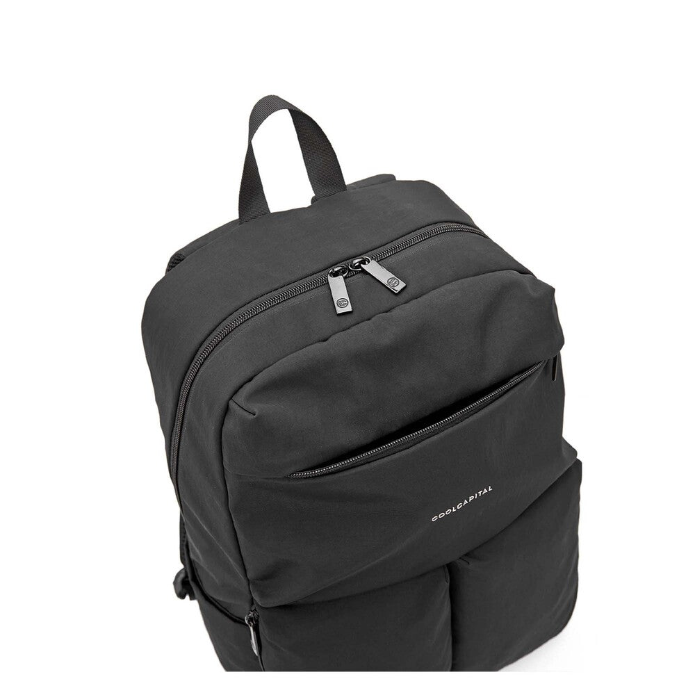 MOCHILA SEOUL Laptop 15” Cool Capital + TERMO 710 ml Combo Negro — imagen 10