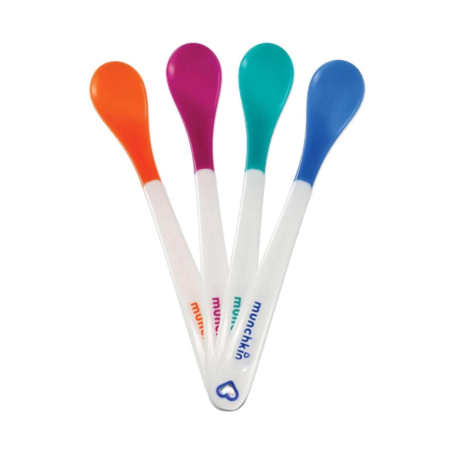 Munchkin White Hot - Cucharas De Seguridad Para Bebés, Color — imagen 3