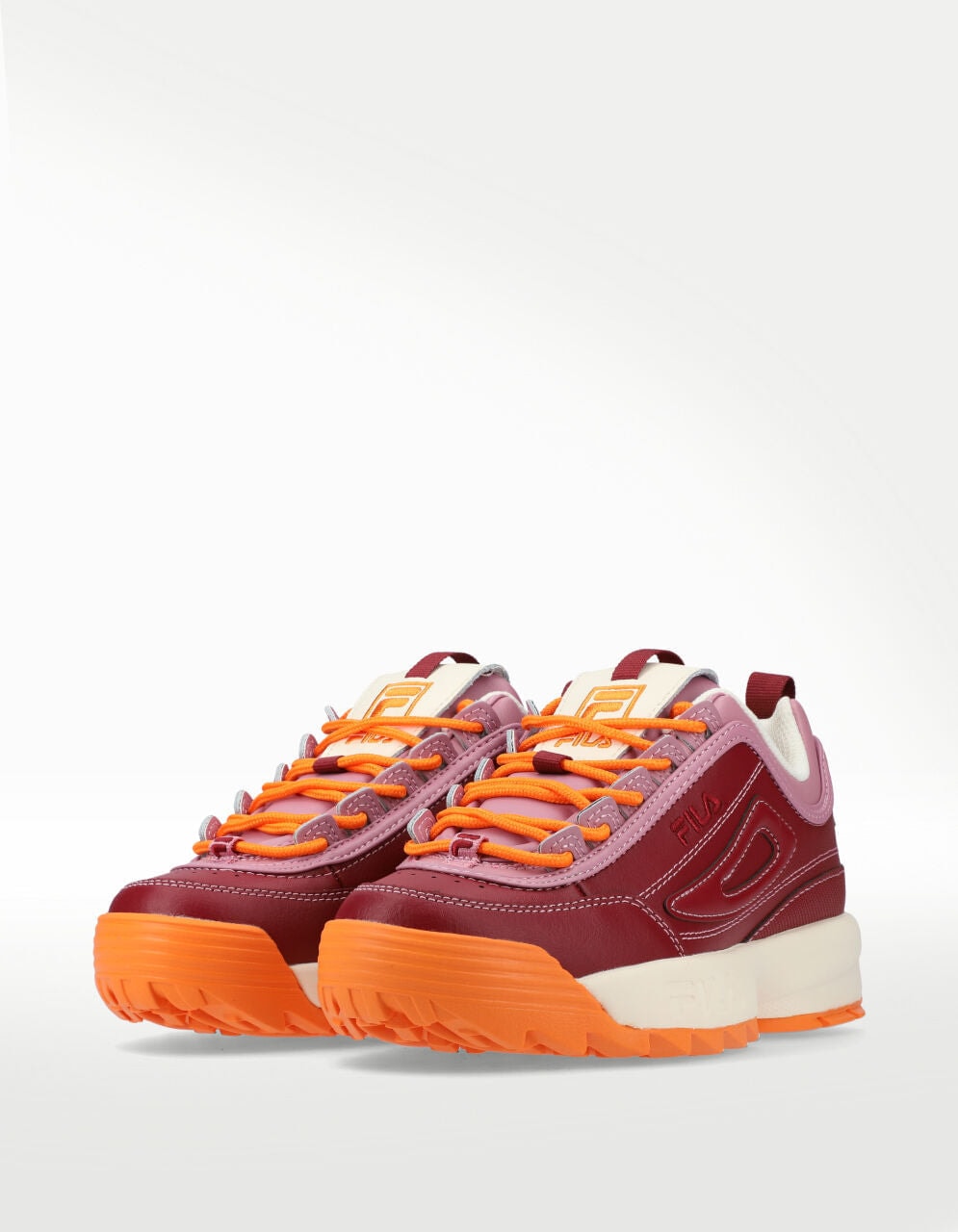 Tenis Fila Disruptor 2 Premium Rojo - Mujer — imagen 6